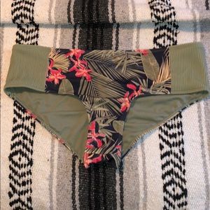 Roxy high waisted bikini bottoms